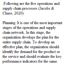 Foundations In Global Supply Chain Management-Project 3